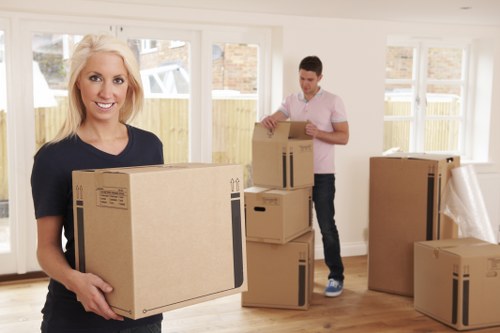 Customer raising a service complaint during a moving job