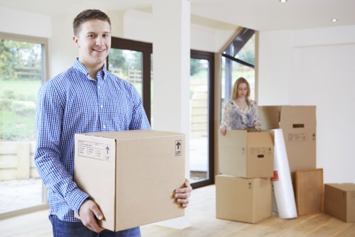 Small office and commercial removals support in Finsbury Park