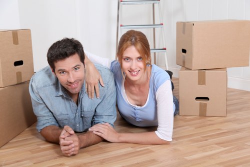 Packing and unpacking service for residential and business moves in North London