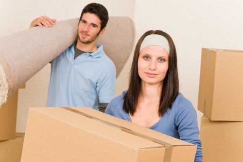 Man and van helping with a flat move near Finsbury Park